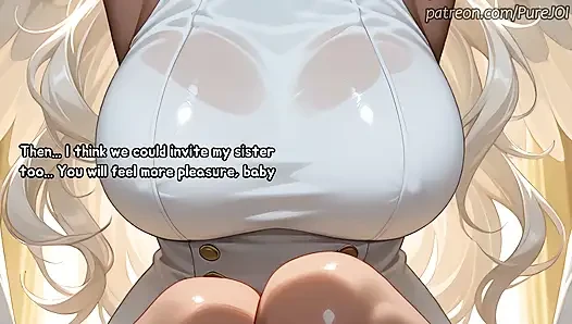 Emily и Sera подготовили для тебя последний божественный оргазм (инструкция по)