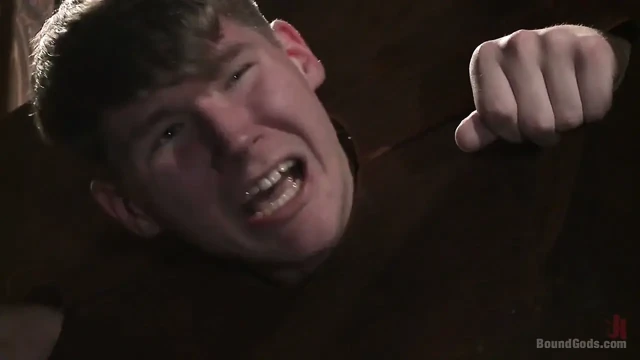 Helpless Boy Beaten Into Submission and Made to Swallow Cum