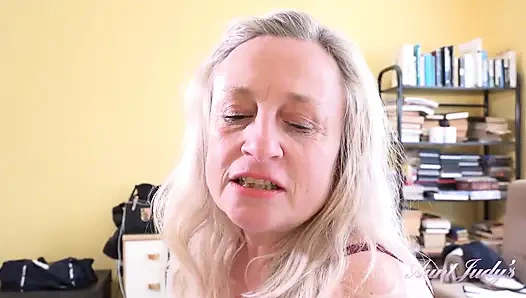 Auntjudys - azgın olgun orta yaşlı seksi kadın andrea ann ile randevu gecesi
