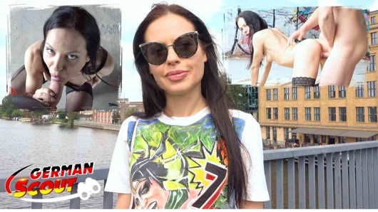 Alman izci - sıska orta yaşlı seksi kadın allatra kayıp yer Berlin'de pikap ve sert sikiş