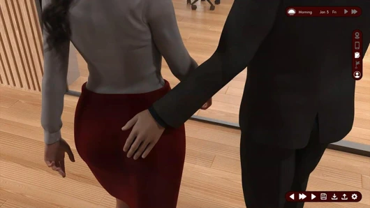 Desire Whispers #2 Neil elini Sarah'ın götüne koydu