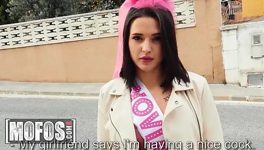 MOFOS - Serenia Keer’s Bachelorette Day Gets Wild As She Asks A Random Guy For One Final Fling