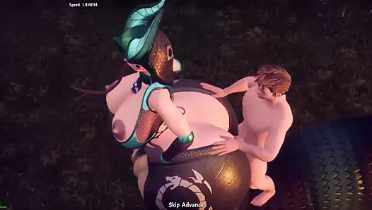 Yılan kız seksi - nephelym yetiştiricileri - apopha fessi