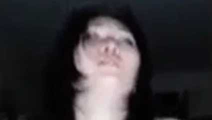 Kazak kız yarağa biniyor