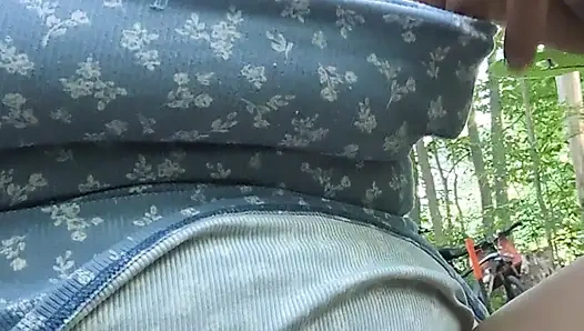 Ormanda sert bir sidik