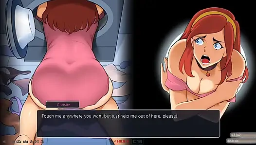 Çamaşır makinesinde sıkışmış üvey kız kardeş