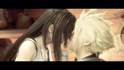 Final fantasy 7 FF7 - tifa + Aerith all work 2024 WM grading a colori completi (suono) di Aries' Possession Animation 3D hentai