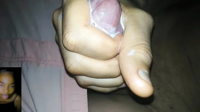 18 years old boy masturbating on a video call