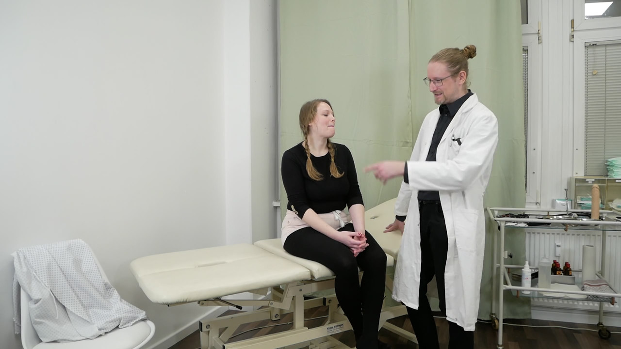 Medical examination turns erotic - doctor does a thorough examination outside and in!