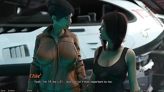 Uzayda mahsur kaldı: kızlar, bilim kurgu hikayesi. Ep.14