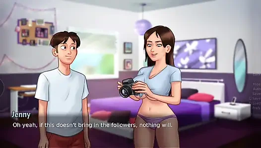 Genç kız mastürbasyon yapıyor