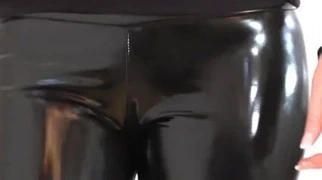 Sıvı tayt yüksek topuklu