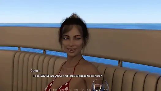 Tacos. Kocası kaslı adamın karısını yatta nasıl şaplak atıp sert sikişini izliyor ve onu kırmızı götle ve döllenmiş amcıkla terk ediyor