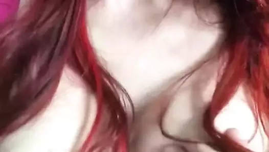 Busty bebek yanıp sönen ona göğüsler at ev 53