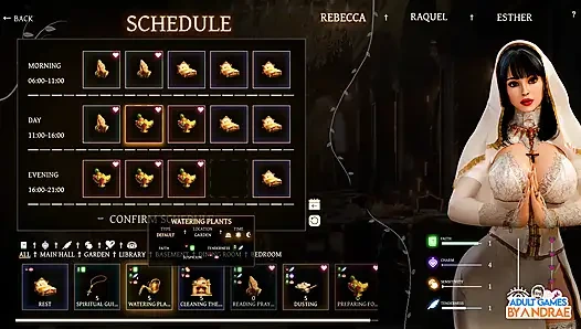 Sisters in Sin Gameplay Part 4 - The Basement Mystery and Raquel's Temptation