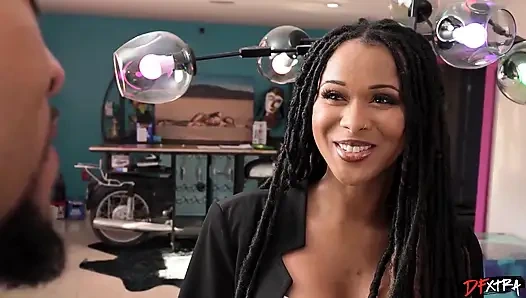 Dfxtra Erin Everheart'ın teşhirci grup seks