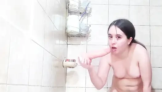 Yakın çekimde derin gırtlak