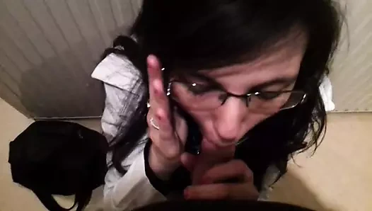 oral seks içinde ofis