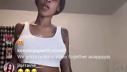 Jodi couture seksi kıçını gösteriyor ve twerking