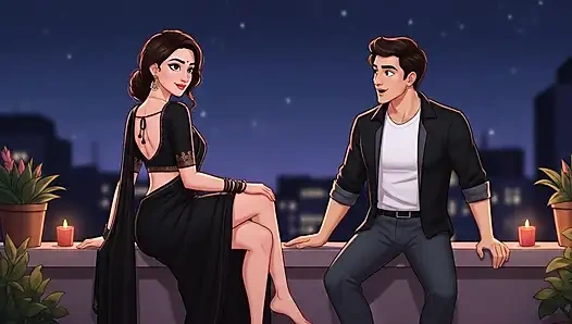 terrace par jake khub maze kiye (Hindi)