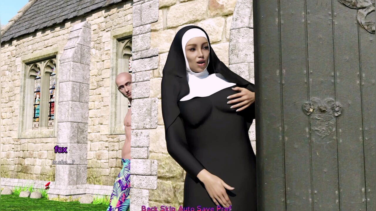 Yan kilisede rahibe seksi