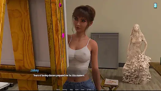 Üniversite günleri 22 Bayan Nelson'ın başı büyük belada - Rose yarağımı onun derinliklerinde seviyor