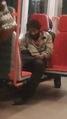 Str8 spy-caught a homeless jerking off