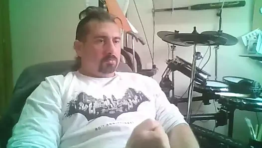 Şişman adam porno izliyor