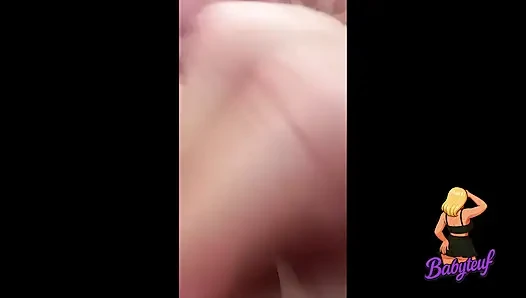 Orta yaşlı seksi kadın 60 yaşındaki üvey anne yarak emiyor ve döl yutuyor