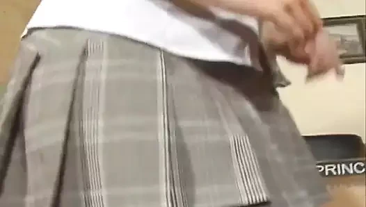 Sasha Knox'un amcığı döllemeden sonra boşalıyor