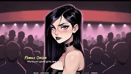 Yeni kız arkadaşım tabu hentai oyunu ep. 41 gotik kız arkadaşımla bdsm şaplak!