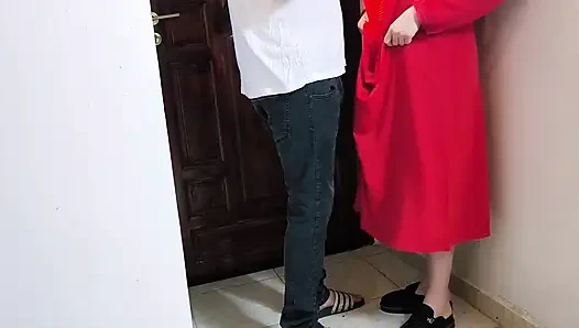 Partage evli kadın Arap tesettürlü