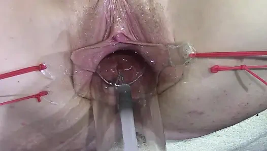 11 Uzağa Yayılmış Vajina Yakın Çekim, Lambayla 1000 Watt Seks