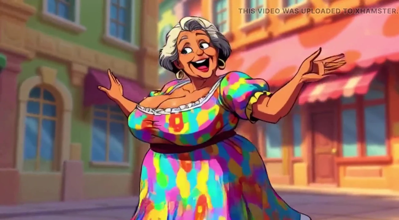 Big Boob Grans Dancing Animation