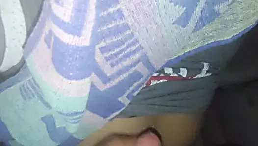 Cum üzerinde Pakistan karısı göğüsleri