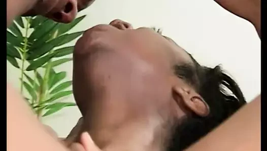 Siyah güzellik sürmek sert horoz ile ona süper ıslak kedi