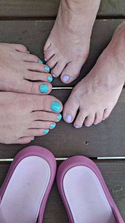 We need a big hot load for our feet and toes