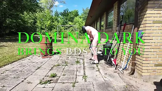 Bahçede Su Oyunu