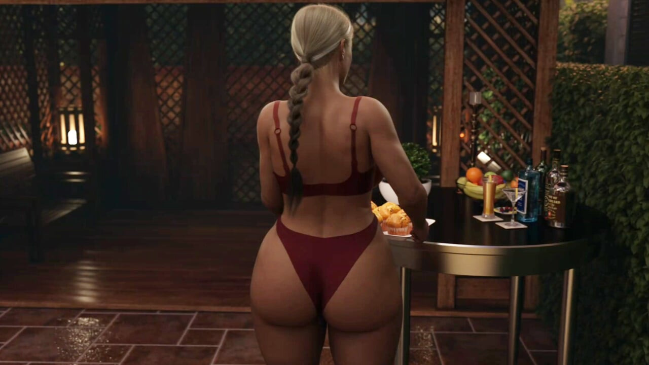 I'm secretly looking at neighbor's big soft ass
