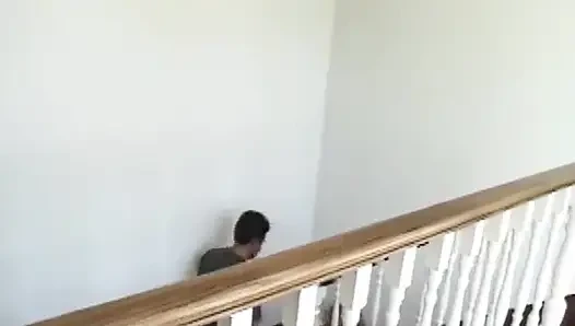 İki Studs ile Sıcak Üçlü Sarışın Kız
