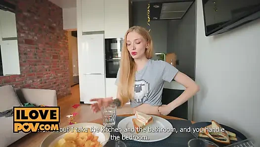 Beklenmedik yardım dolly rud sakso çekiyor