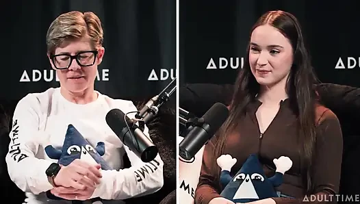 Hazel Moore her zaman tek başına seans sonrası! | Adult Time Podcast