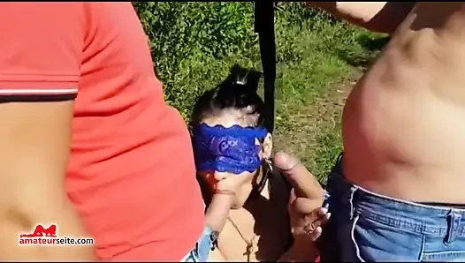 Çok yönlü seks eylemlerinin ateşli amatör derlemesi
