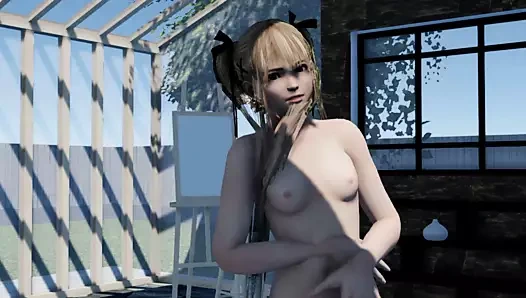 Genç kaltak seksi bir dans yapıyor. elastik eşek, göğüsler, meme uçları, açık hava dansı, çıplak genç güzellik, sevimli kız