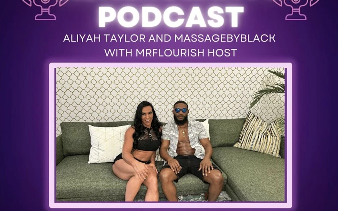 Yetişkin sadece Aliyah Taylor ve Massagebyblack ile sohbet ediyor