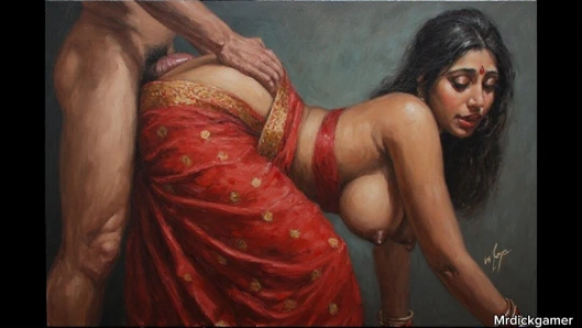 Hintli üvey baba kızına üvey annesi gibi almayı öğretiyor