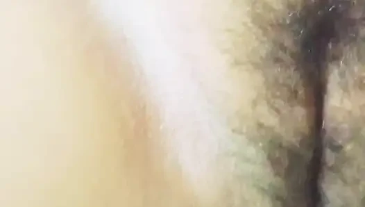 Çarpıcı tıkaçlı hamile kadın