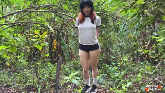 Busty Stranger on a Bicycle Asked for Help And Was Fucked Hard in the Anal - Sweetie Fox