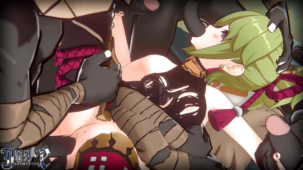 Genshin çarpma kuki shinobu x hilichurls