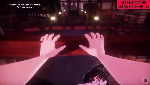 Ateşli ateşli anime seks!